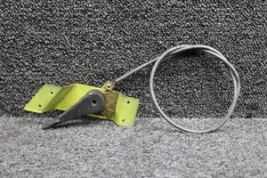 140171-000, 140156-014 Mooney M20F Aft Seat Adjust Handle RH w Gusset and Cable
